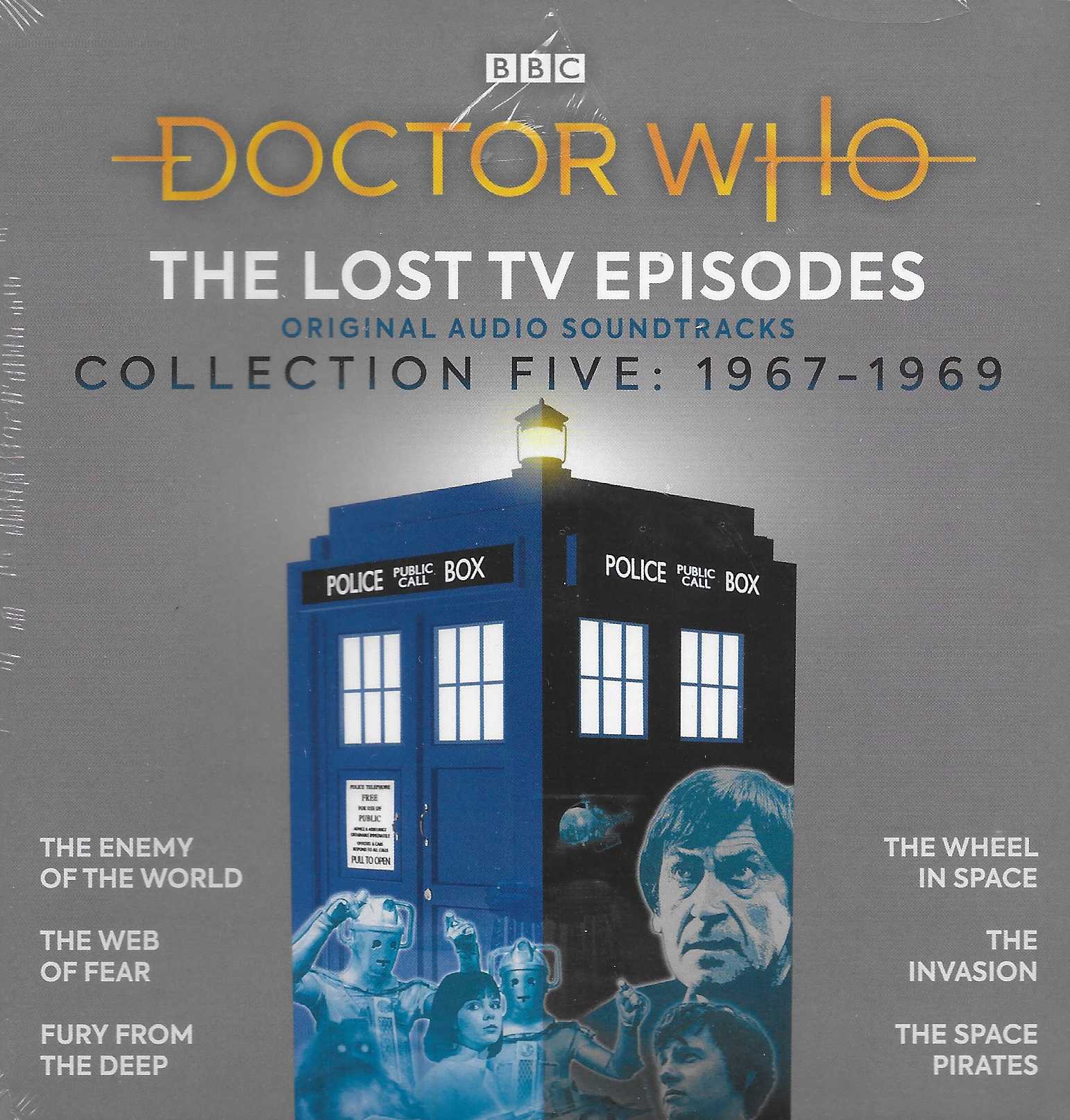Picture of ISBN 978-1-52913-828-3 Doctor Who - The lost TV episodes - Collection five: 1967-1969 by artist Various from the BBC records and Tapes library